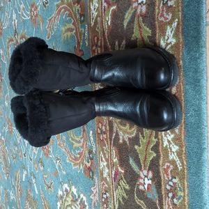 PAJAR WATERPROOF INSULATED FUR LINING BOOTS SZ 39 8-8.5 WOMAN